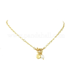 Colliers chaînes figaro en laiton&nbsp;NJEW-JN06460