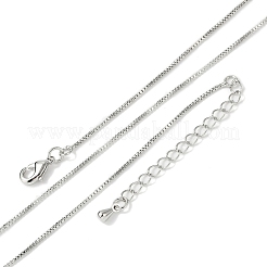 Messing-Kettenhalsketten für Damen&nbsp;NJEW-D302-42P