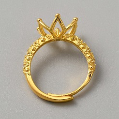 Risultati dell'anello in ottone regolabili&nbsp;KK-WH0062-40G