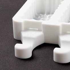Moules en silicone rectangle de qualité alimentaire&nbsp;DIY-D062-03B