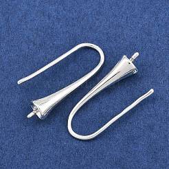 Cremagliera in ottone placcatura ganci orecchino&nbsp;KK-CBAA482-01S