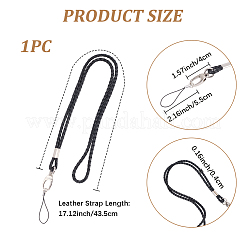 PU cuir sangles mobiles&nbsp;HJEW-WH20003-40B