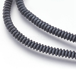Unmagnetische synthetischen Hämatitkornen Stränge&nbsp;X-G-I208-03F-A-4x1mm