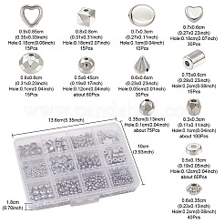 465 pz 12 stili ccb perline distanziali in plastica&nbsp;CCB-YW0001-26
