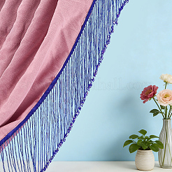 1 metro di nastro con nappe e perline di vetro&nbsp;DIY-FG0010-38B