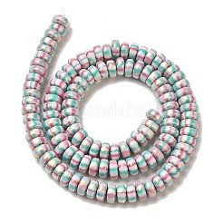 Chapelets de perle en pâte polymère manuel&nbsp;CLAY-H006-03A