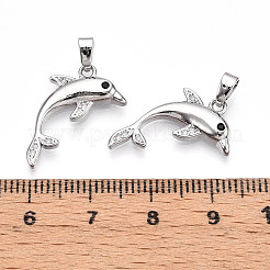Ottone micro spianare pendenti zirconi&nbsp;KK-N257-10P