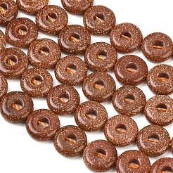 Chapelets de perles en goldstone synthétique&nbsp;GG-CBA199E-D01-01