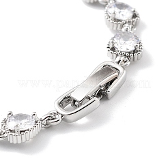 Bracelets en laiton plaqué pour la saint-valentin&nbsp;BJEW-D032-03P-02