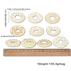 Unfertige Holzausschnitte&nbsp;WOOD-CJC0001-15