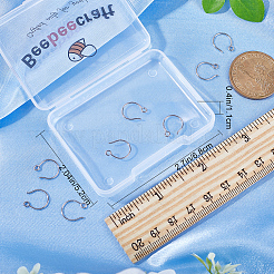 Anti-ossidazione 5 paio di 925 ganci per orecchini in argento sterling&nbsp;STER-BBC0002-01