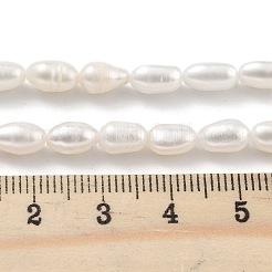 Brins de perles de culture d'eau douce naturelles&nbsp;PEAR-P062-06F