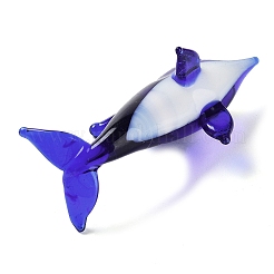 Decorazione per display in muratura fatta a mano con delfino 3d&nbsp;DJEW-C012-10