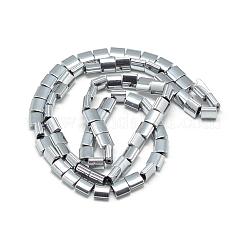 Electroplate non magnetici ematite sintetico fili di perline&nbsp;G-Q486-04I