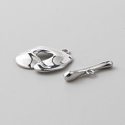 Messing Knebelverschlüsse&nbsp;KK-WH0004-11P
