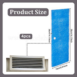 Cellucotton pour distributeurs de filtres de climatisation de voiture&nbsp;AJEW-WH0596-427A