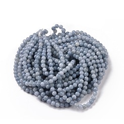 Chapelets de perles en jade jaune naturel&nbsp;G-G598-8mm-YXS-18