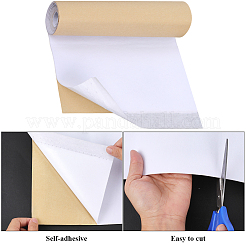 1 pezzo di tessuto autoadesivo floccato&nbsp;DIY-CY0001-88F