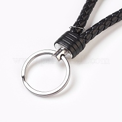 Geflochten PU-Leder Schlüsselanhänger&nbsp;KEYC-J100-03