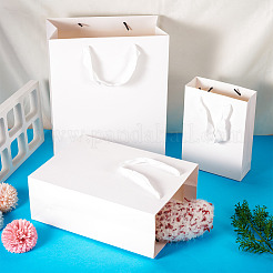 15 Stück rechteckige Geschenk-Aufbewahrungstaschen aus Papier in 3 Größen mit Griff&nbsp;ABAG-TA0001-73A