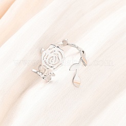Manschettenringe aus Edelstahl 304&nbsp;RJEW-D337-03P