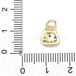 Ottone micro spianare pendenti zirconi&nbsp;LS-KK-K417-17G