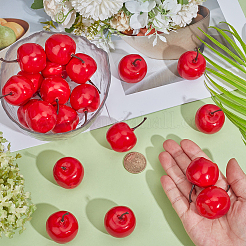 20 Stück Mini-Schaumstoff-Apfel-Imitation&nbsp;DJEW-SP0001-32