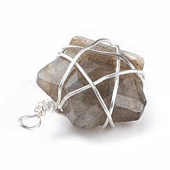 Natürlichen Edelstein-Anhänger&nbsp;PALLOY-JF01457-02