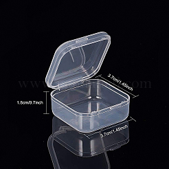 Transparente Kunststoffperlenbehälter&nbsp;CON-BC0004-54