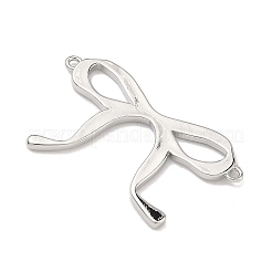 Breloques de connexion en forme de nœud papillon en laiton&nbsp;KK-B170-07P
