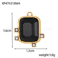 Strassanhänger aus Edelstahl 304&nbsp;STAS-OY003-90G