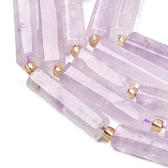 Natürlichen Amethyst Perlen Stränge&nbsp;G-D353-A16-02