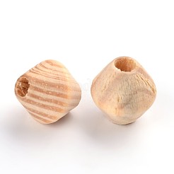 Unfertige Holzperlen&nbsp;WOOD-Q012-03B-LF