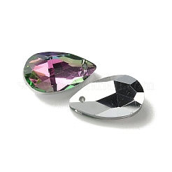 Facettierte tropfenglasanhänger&nbsp;GLAA-O008-A28