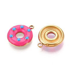 Pendentifs en acier inoxydable 304 émaillés&nbsp;STAS-T068-04B