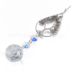Natur Labradorit große Anhänger&nbsp;G-N333-010A