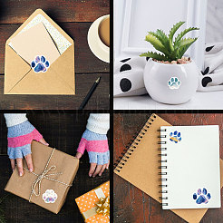 Selbstklebende dekorative Aufkleber aus Papier&nbsp;DIY-WH0562-083