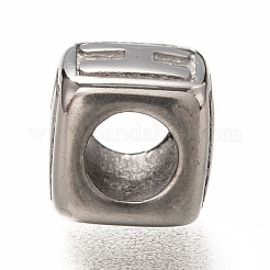 Perles européennes en acier inoxydable 304 résistant au ternissement&nbsp;OPDL-L020-001H