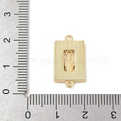 Ottone pavé naturale bianco conchiglia religione connettore ciondoli&nbsp;KK-S522-04A-G