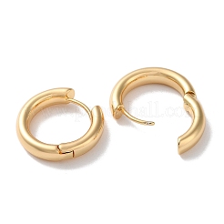 Pendientes de aro de latón para mujer.&nbsp;X-EJEW-B056-10G