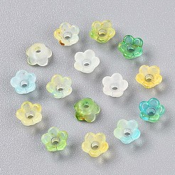 Gefrostet transparent Acrylperlen&nbsp;OACR-N137-72H