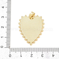 Natürliche weiße Muschel Anhänger&nbsp;KK-C162-001A-G