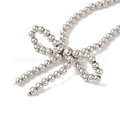 Collane di perline in ottone&nbsp;NJEW-K271-01P