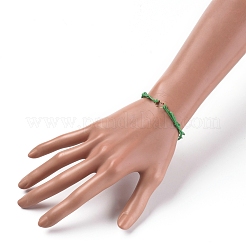 Bracciali in cordoncino cerato regolabili&nbsp;BJEW-JB05064