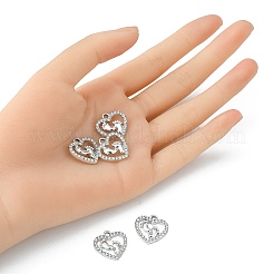 Legierung rhinestone-anhänger&nbsp;ALRI-YW0001-03