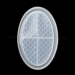Ovale DIY-Silikon-Schmuckplattenformen&nbsp;LS-SIMO-P003-01A