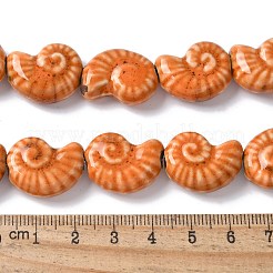 Perles en porcelaine faites à la main de la série Ocean&nbsp;PORC-R002-03H