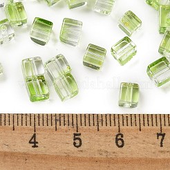 Spruzzare perline di vetro dipinte&nbsp;SEED-A034-01F