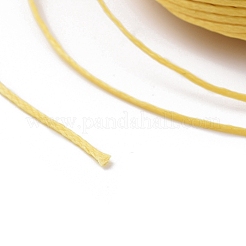 Cordes plates en polyester ciré&nbsp;YC-K001-22