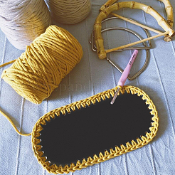 Fond de sac long rectangle en cuir pu&nbsp;FIND-CA0001-10D